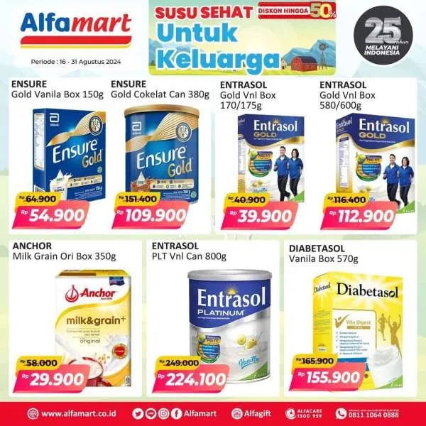 Promo Alfamart Dunia Bunda & Si Kecil Periode 16-31 Agustus 2024