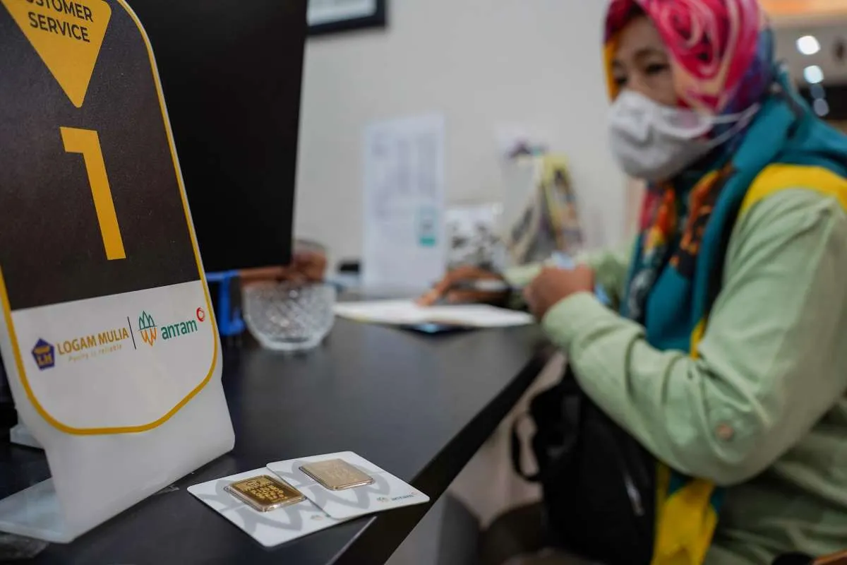 Tampilan Update Harga Emas Antam di Logammulia.com Tampak Tidak Selaras