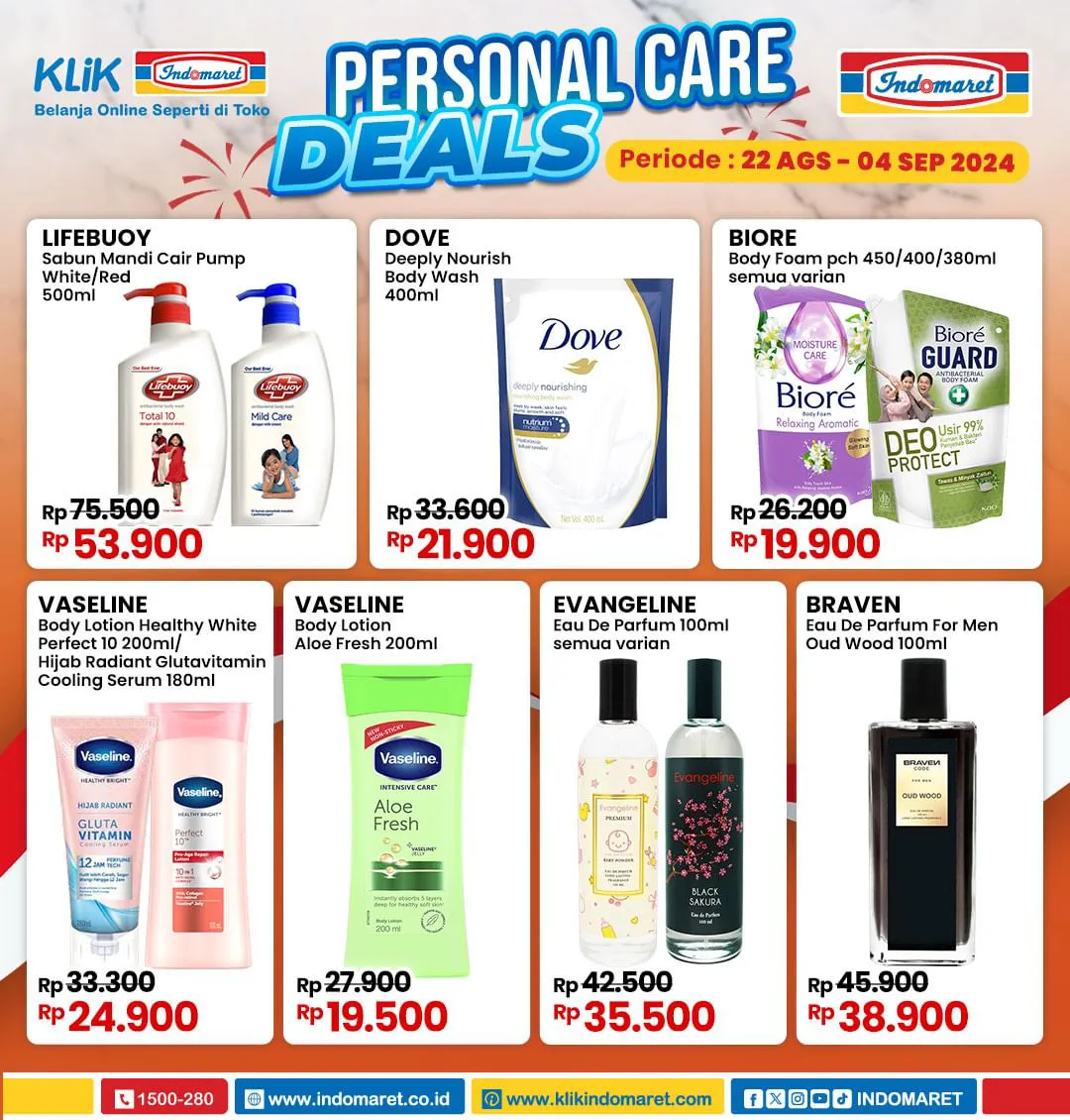 Promo Indomaret Personal Care Deals Periode 22 Agustus-4 September 2024