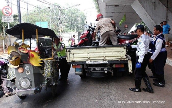 DKI kejar setoran dari denda parkir liar