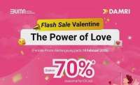 Promo Damri Valentine & Imlek 2026, Diskon 70% dan Cashback Rp 88.888