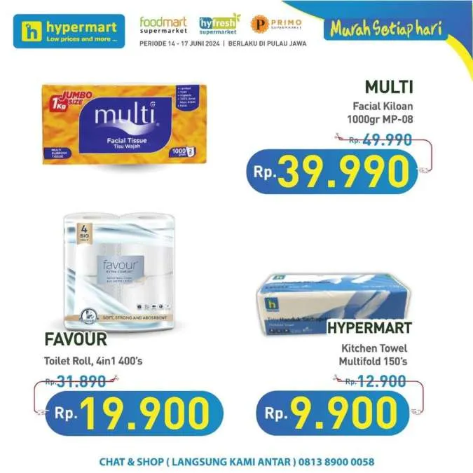 Promo JSM Hypermart Hyper Diskon Weekend Periode 14-17 Juni 2024