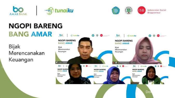 Amar Bank Dukung Literasi Keuangan Bersama Komunitas melalui Program Edukasi Ngopi Bareng Bang Amar
