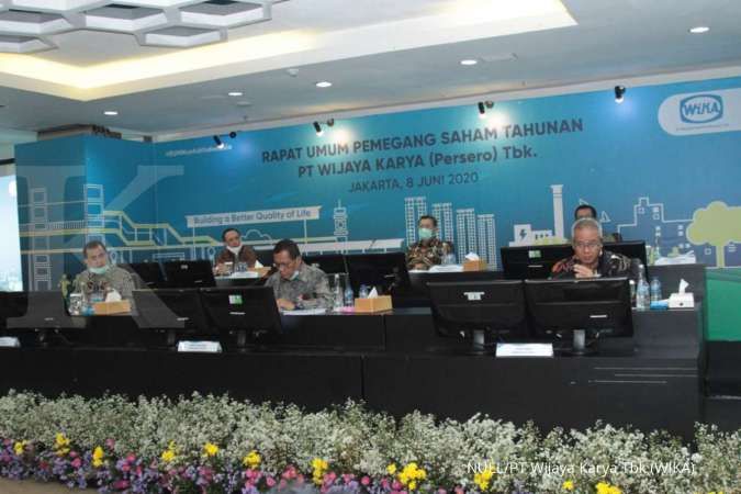 Wijaya Karya (WIKA) kantongi laba bersih Rp 152,37 miliar pada kuartal I 2020