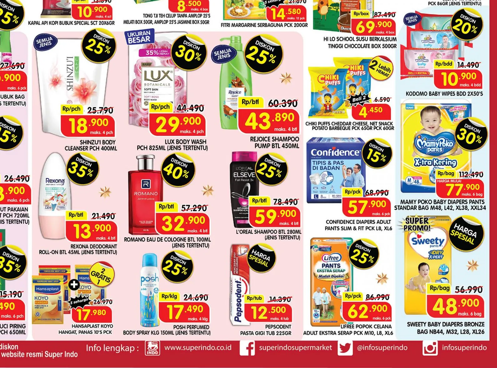 Promo Superindo Weekday Periode 4-7 Maret 2024