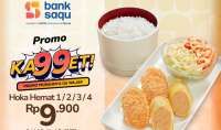 Promo HokBen dengan Bank Saqu dan SeaBank Januari 2026, Cuma Rp 9.900