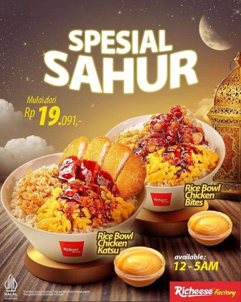 Promo Richeese Factory di Bulan Ramadan 2025