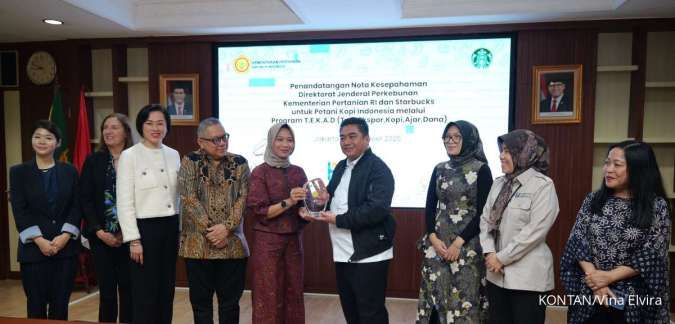 Starbucks Gandeng Kementan Perkuat Ekosistem Kopi Nasional