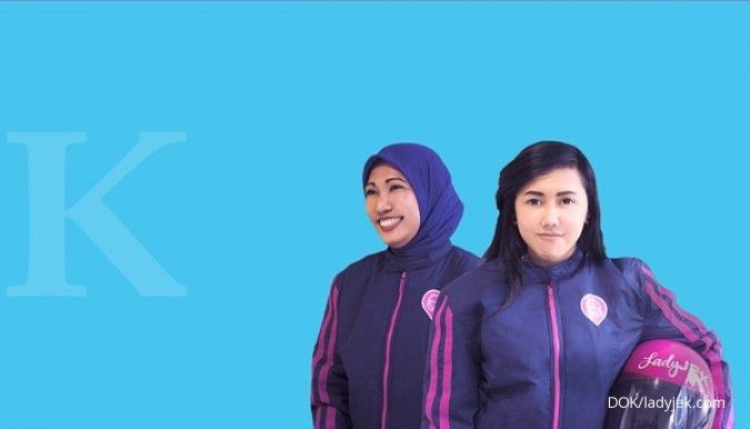 Seminggu, 700 pengemudi wanita daftar Ladyjek