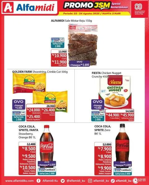 Promo JSM Alfamidi Periode 22-24 Agustus 2025
