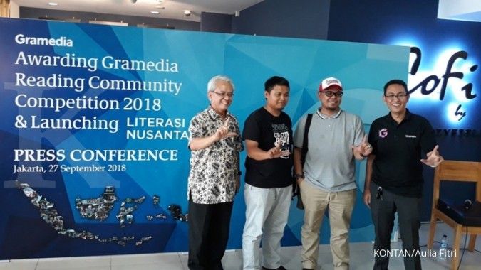 Gramedia akan gelar awarding reading community competition