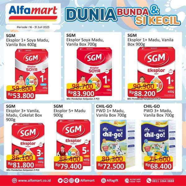 Harga Promo Alfamart Terbaru 16-31 Juli 2023