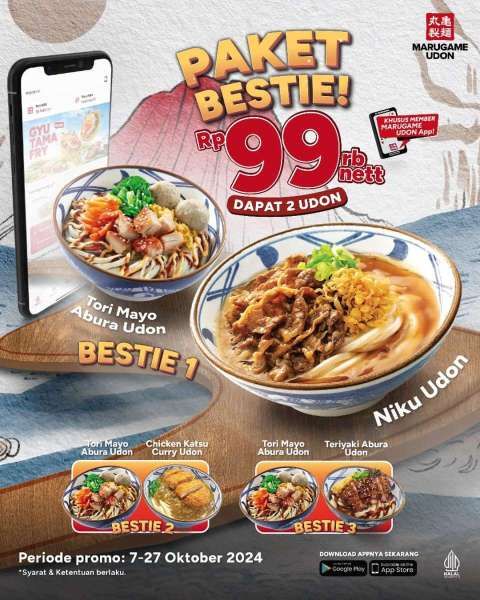 Promo Marugame Udon 7-27 Oktober 2024