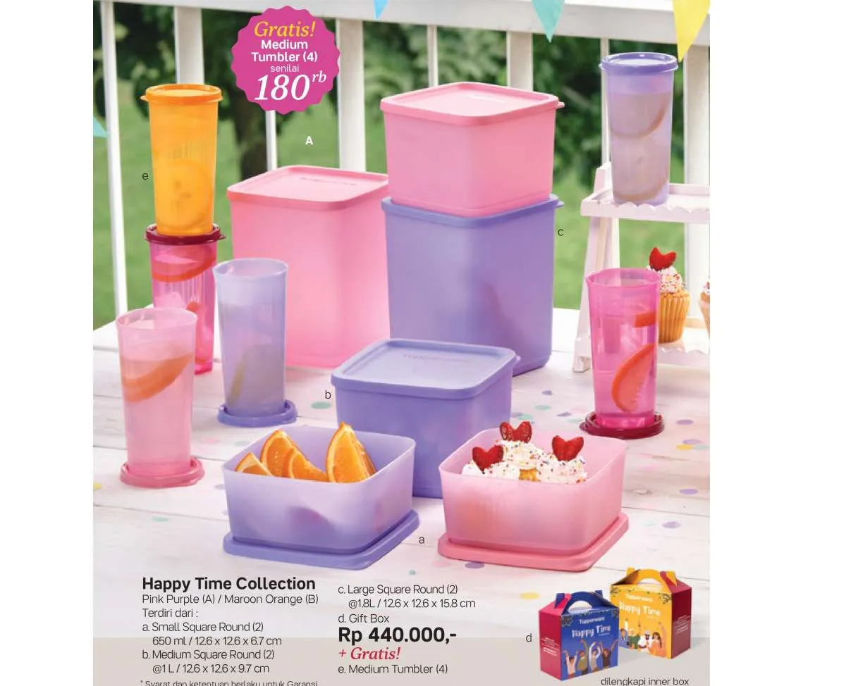 Promo Tupperware Juli 2022, Ada Gratis Eco Bottle Senilai Rp 90.000