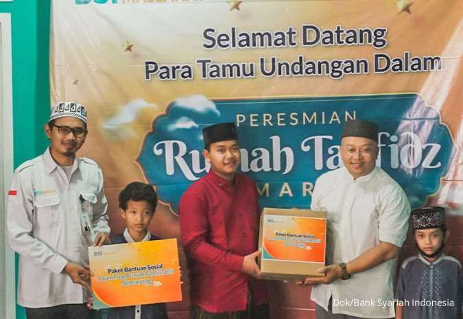 BSI Maslahat Lakukan Launching Rumah Tahfidz Bina Santri Indonesia di Semarang