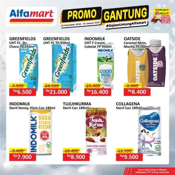 Promo Alfamart Gantung Periode 25 Desember 2024-1 Januari 2025