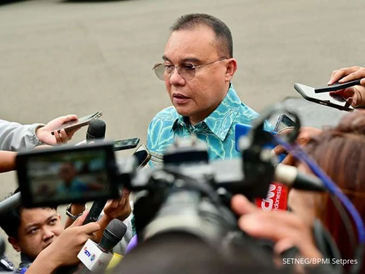 Dasco: Didit Bawa Pesan dari Prabowo saat Bertemu Megawati dan Jokowi