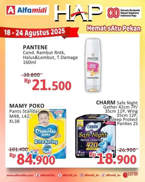 Promo Alfamidi Hemat Satu Pekan Periode 18-24 Agustus 2025