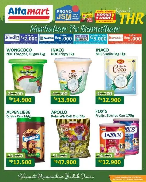 Promo JSM Alfamart Periode 17-23 Maret 2025