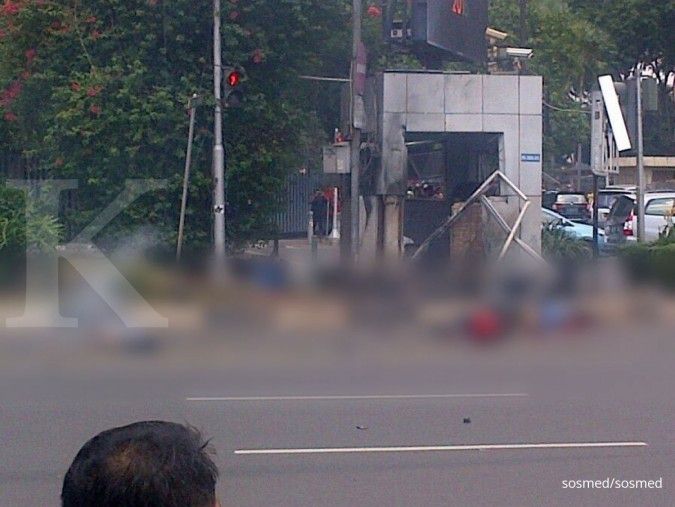 Pelaku lempar ransel yang meledak depan Sarinah 