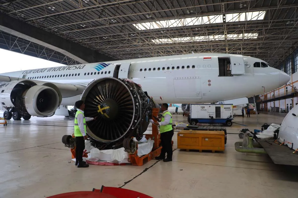 Garuda Maintenance (GMFI) Fokus Ekspansi, Targetkan Pendapatan US$ 417 Juta pada 2025