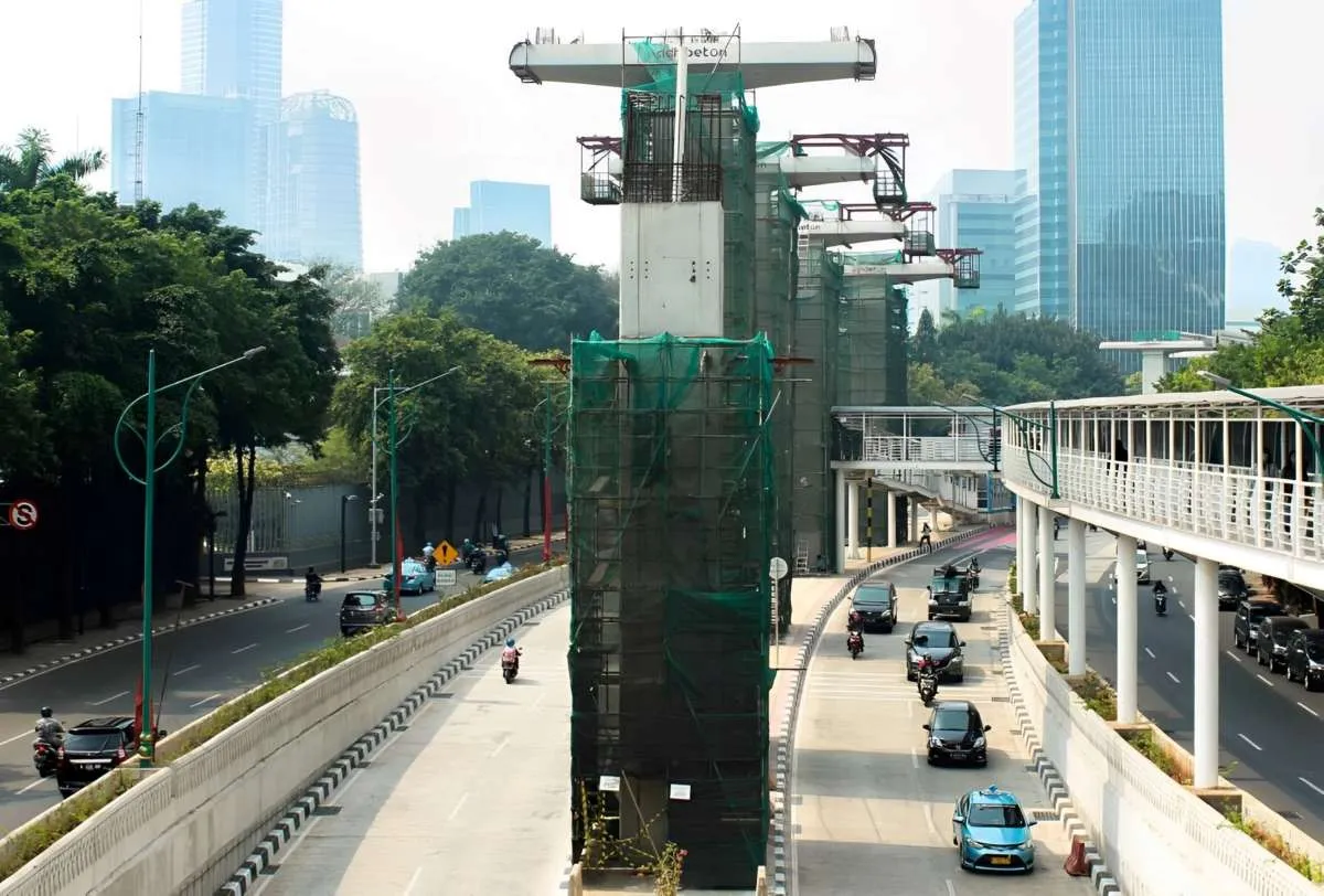 Berikut Ini Keunggulan Beton SIG Penopang Konstruksi LRT Jabodebek