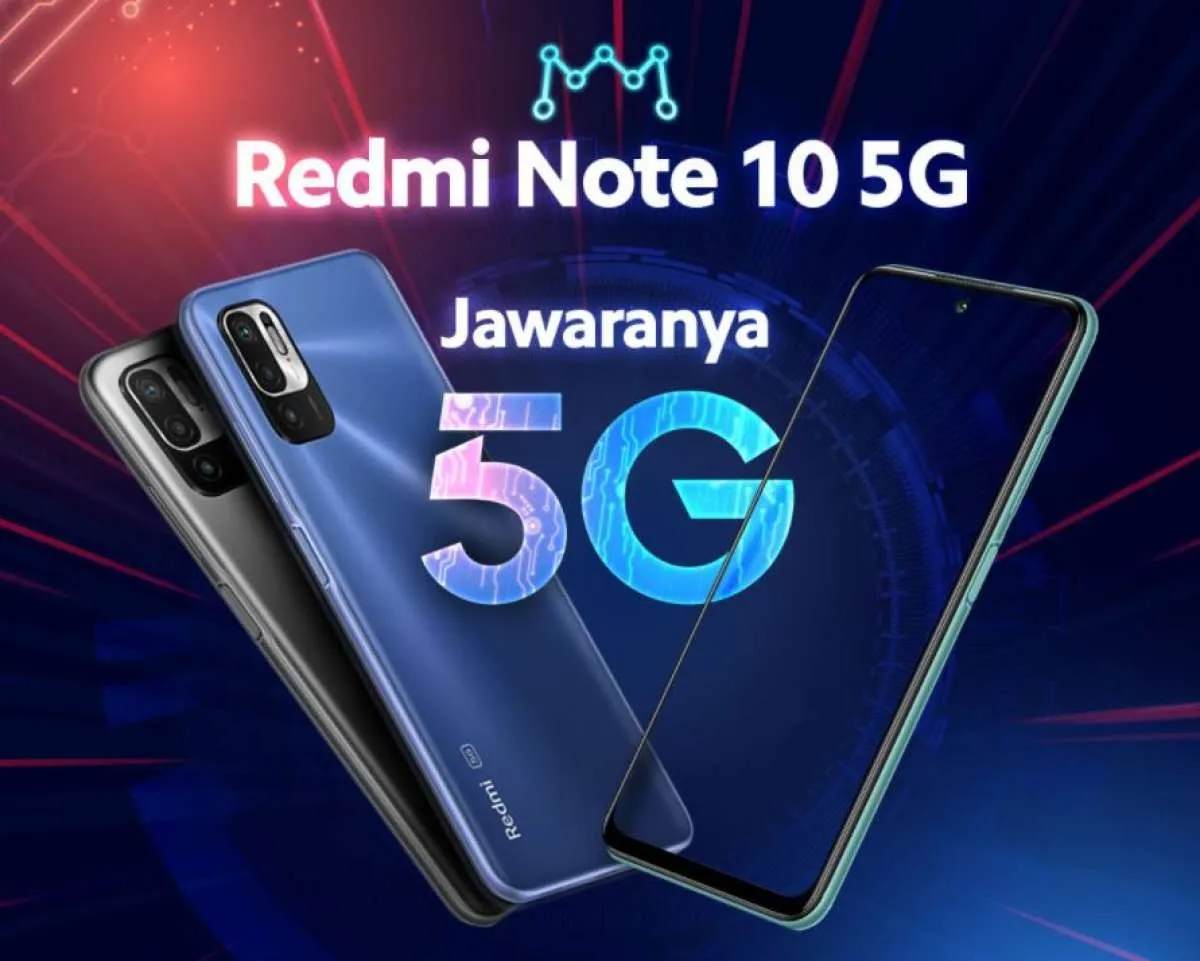 Ini spesifikasi dan harga HP Redmi Note 10 5G terbaru, usung tagline Jawaranya 5G