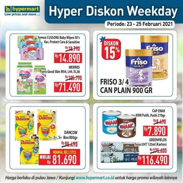 Promo Hypermart weekday 23-25 Februari 2021 