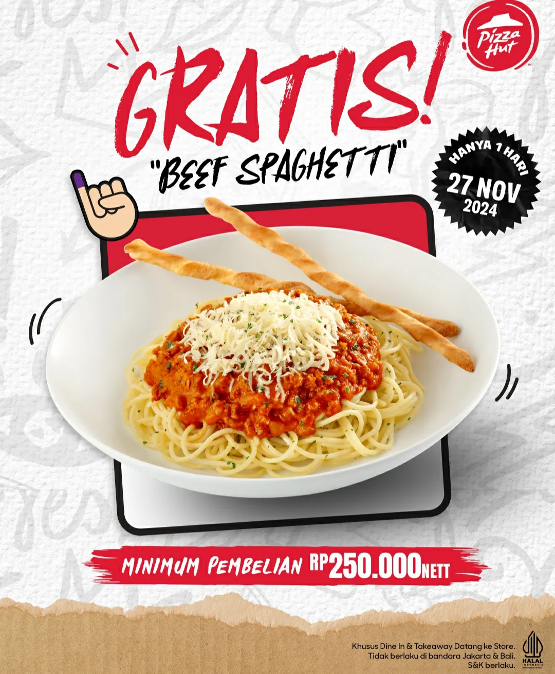 Promo Pilkada di Pizza Hut