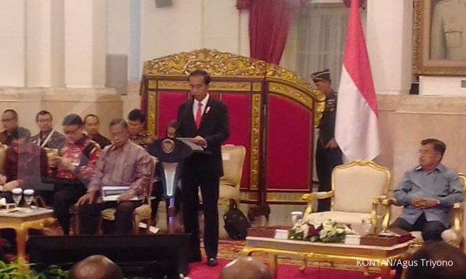 Jokowi blak-blakan kesal dengan izin investasi yang masih ruwet