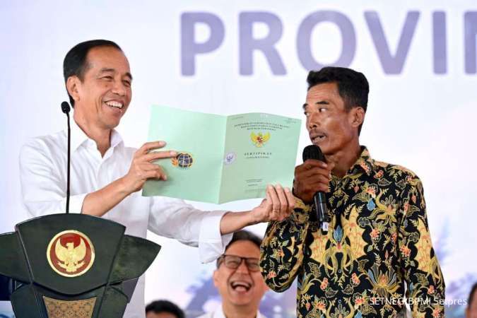 Jokowi: Pemerintah Telah Selesaikan 110 Juta Sertifikat Tanah 