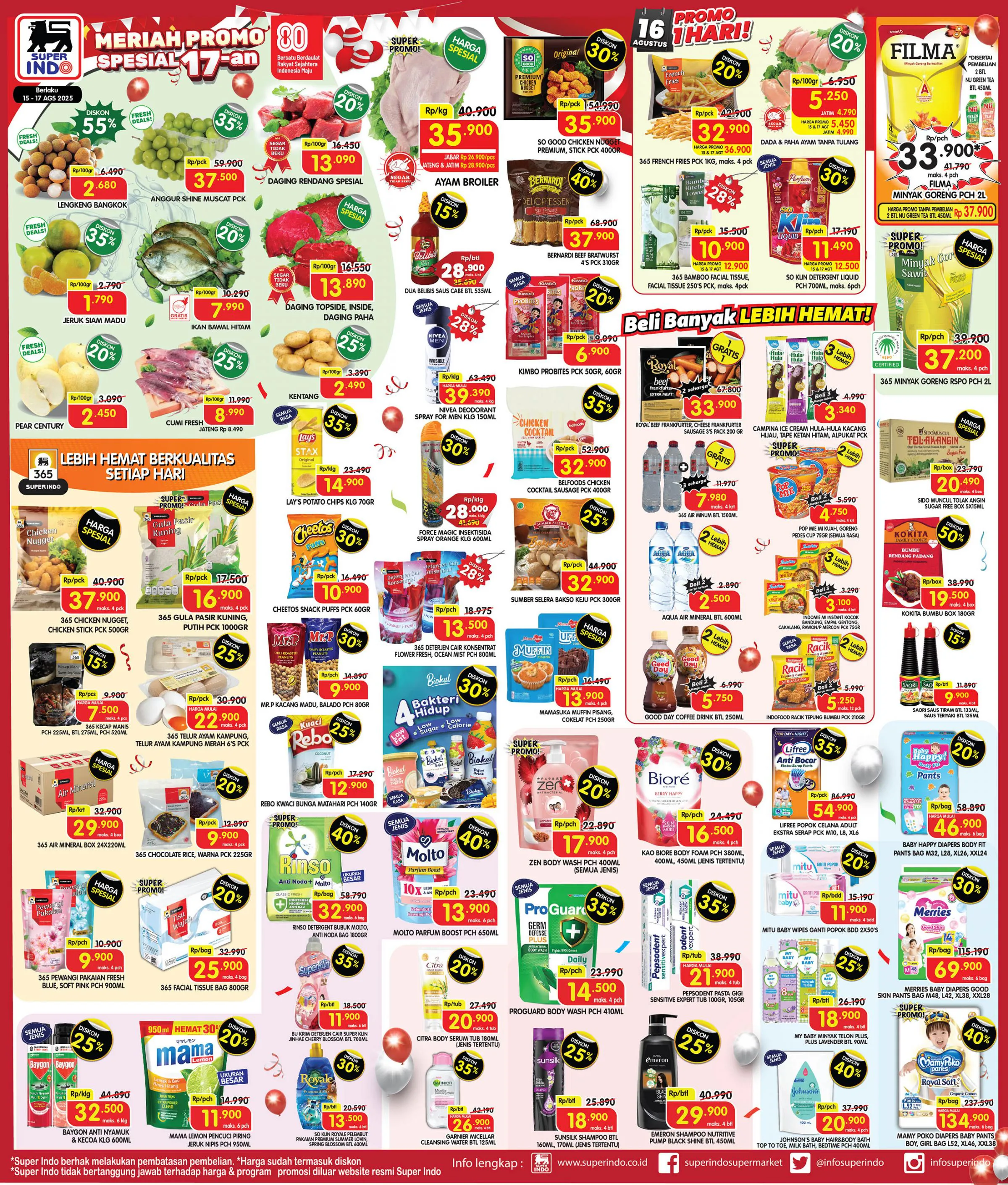 Promo JSM Superindo Periode 15-17 Agustus 2025