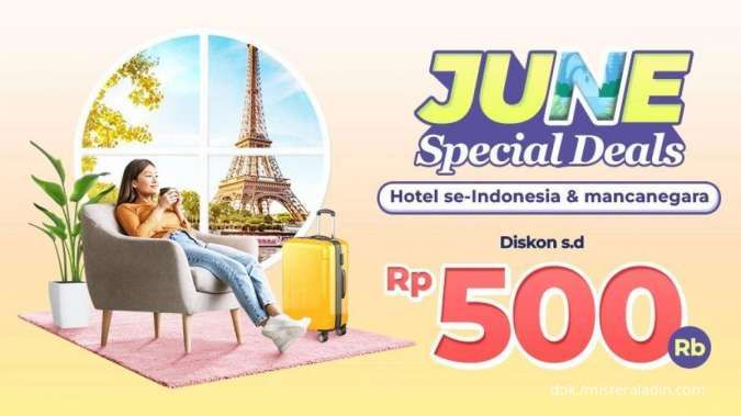 Nikmati Promo Mister Aladin! Diskon Hotel Domestik dan Mancanegara hingga Rp 500.000