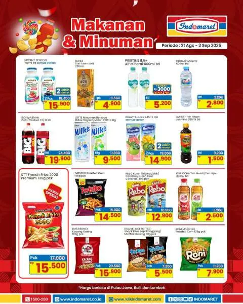 Promo Indomaret Super Hemat Periode 21 Agustus-3 September 2025