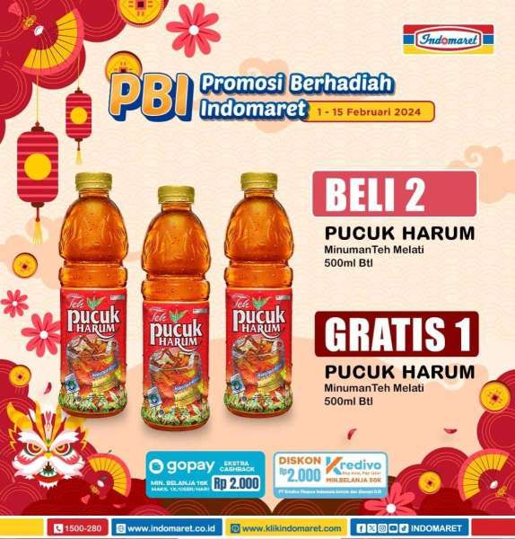 Promo Berhadiah Indomaret (PBI) Terbaru 1-15 Februari 2024