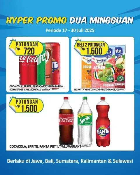 Promo Hypermart Dua Mingguan Periode 17-30 Juli 2025