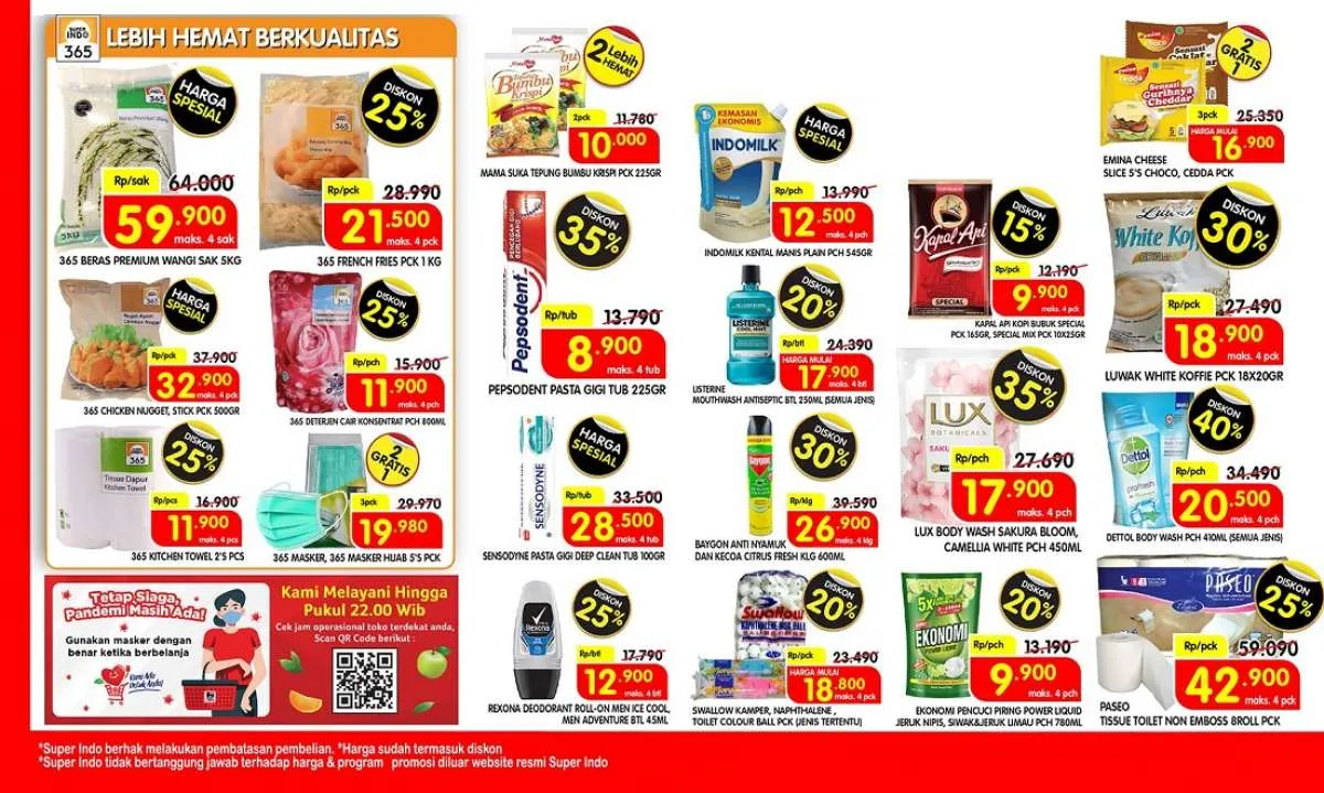 Promo Superindo diskonan 8 April 2021, sehari sebelum promo JSM