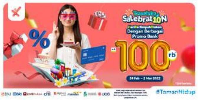 Promo Traveloka Xperience, Diskon Berbagai Promo Bank hingga Rp 100.000