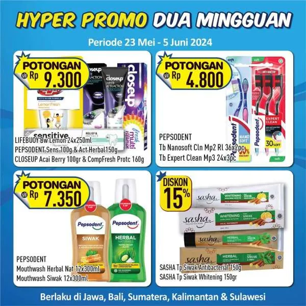 Promo Hypermart Dua Mingguan Periode 23 Mei-5 Juni 2024