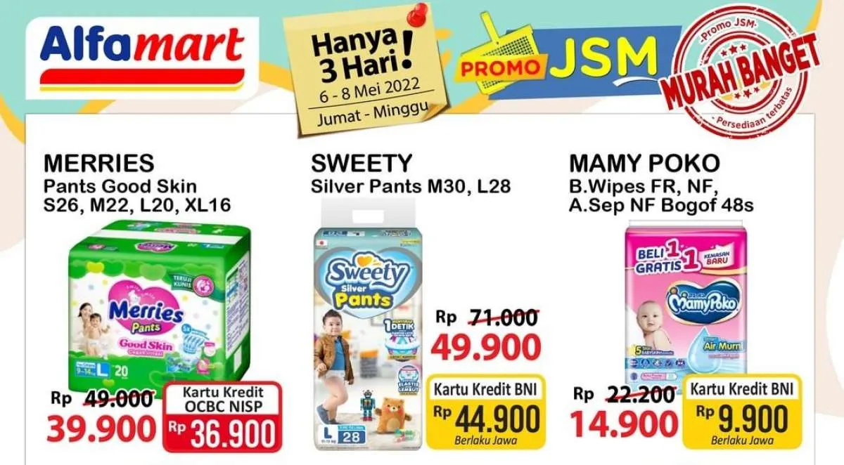 Nikmati Promo JSM Alfamart untuk Belanja Hemat sampai 8 Mei 2022