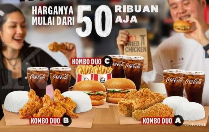Manfaatkan Promo KFC Kombo Duo, Makan Berdua Rp 50K
