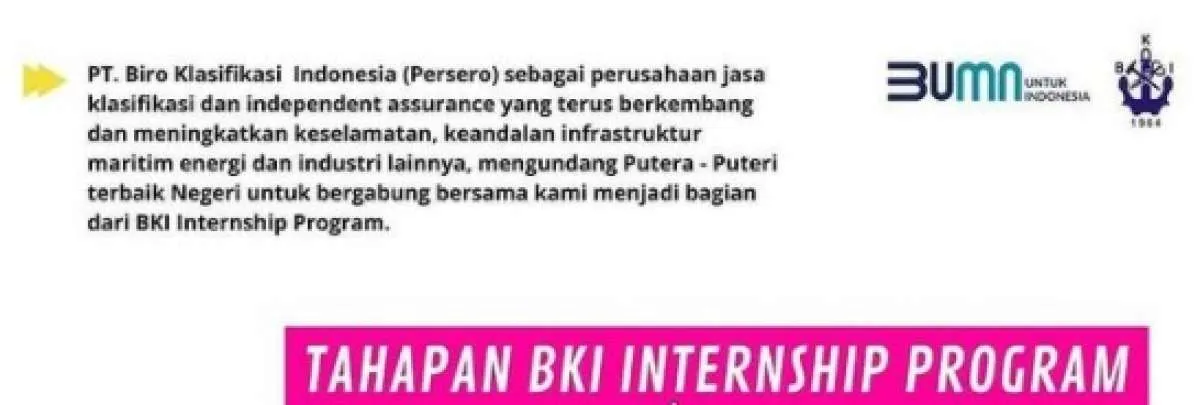 BUMN ini buka lowongan kerja magang, ada kesempatan diangkat jadi pegawai