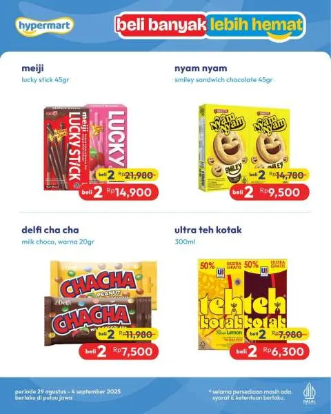 Promo Hypermart Beli Banyak Lebih Hemat Periode 29 Agustus-4 September 2025