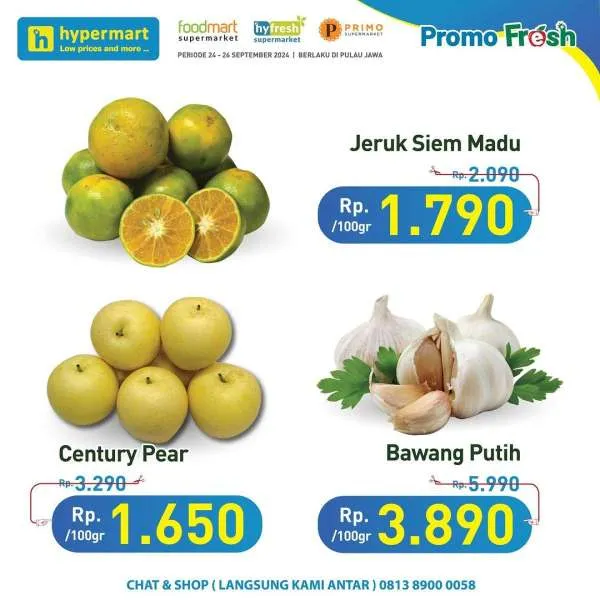 Promo Hypermart Hyper Diskon Weekday Periode 24-26 September 2024