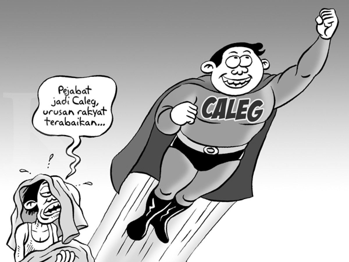 Benny Rachmadi - Sibuk Kampanye Caleg, Pejabat kabur