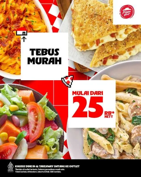 Promo Pizza Hut Tebus Murah September 2025