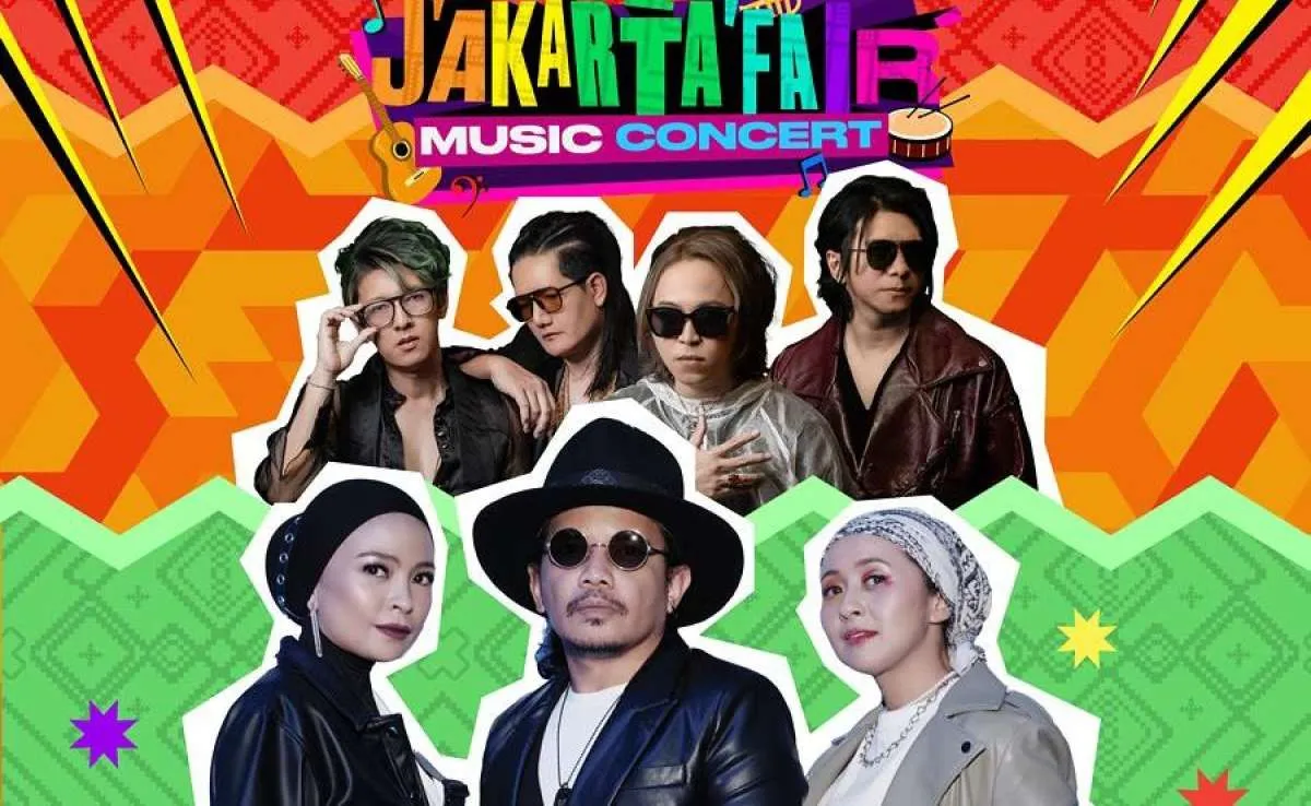 Jakarta Fair alias PRJ Terakhir Hari Ini (Minggu 14 Juli 2024), Band Kotak Konser!