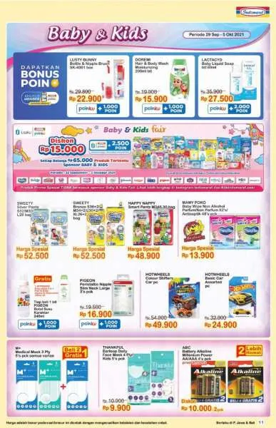 Promo Indomaret Super Hemat 29 September-5 Oktober 2021