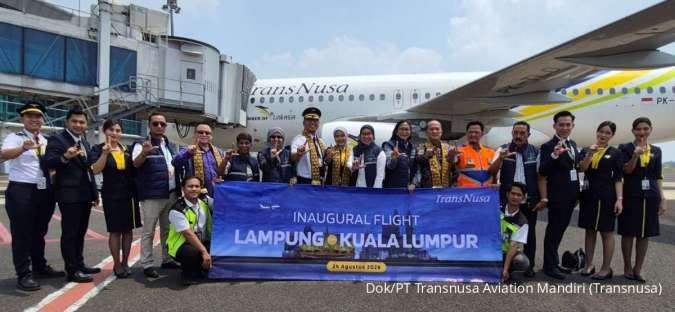 Transnusa Rilis Rute Penerbangan Perdana Jakarta-Lampung dan Lampung-Kuala Lumpur
