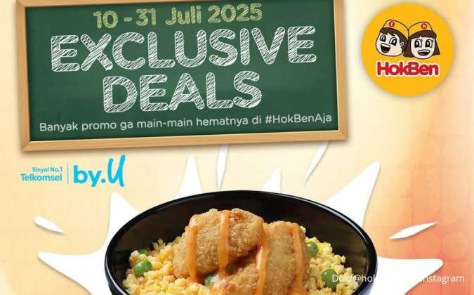 Promo HokBen untuk Pengguna by.U, Dapatkan Gratis Hoka Delight di Bulan Juli 2025